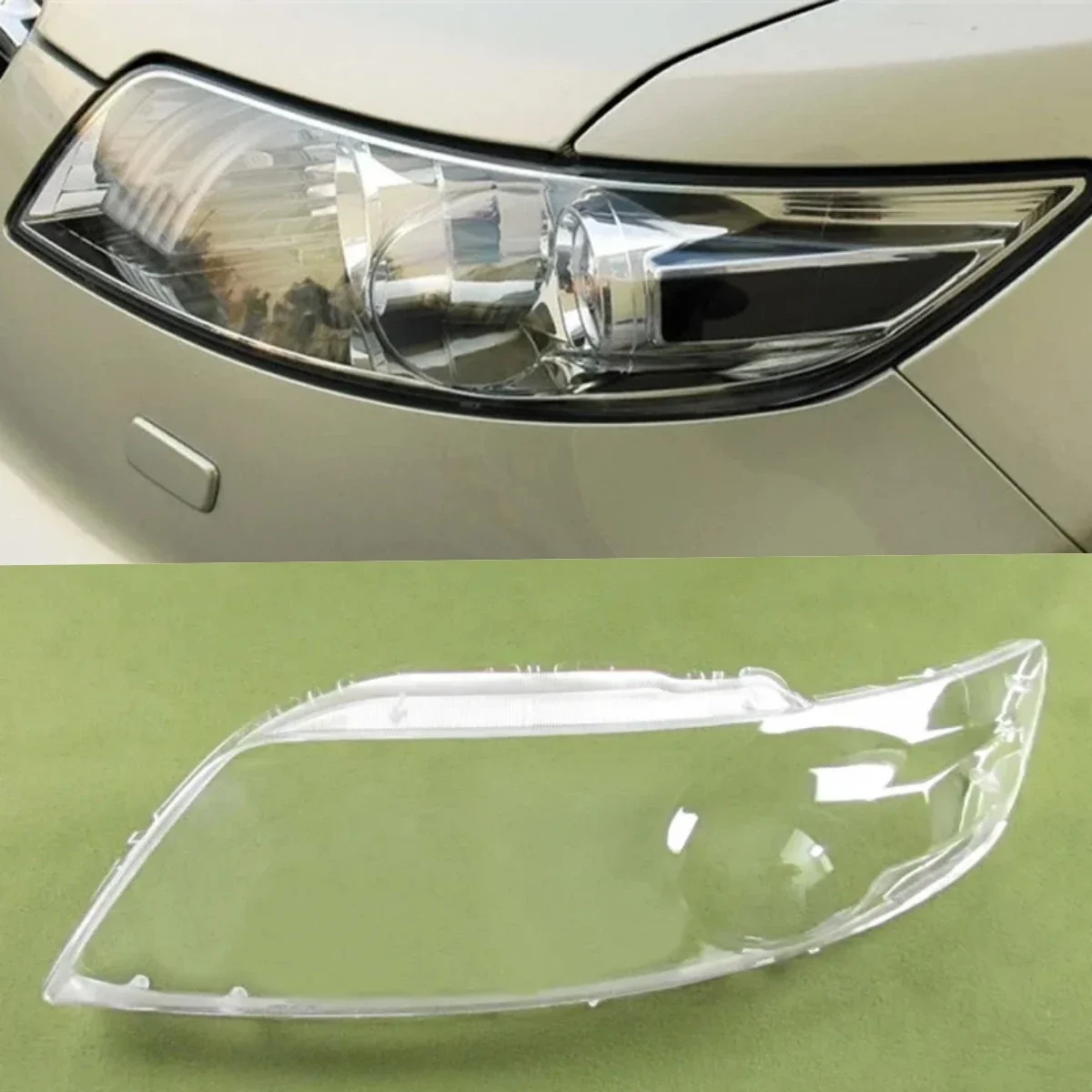 

For Infiniti FX35 FX45 Headlight Cover Transparent Headlamp Lamp Shell Replace Original Lampshade Plexiglass 2004 2005 2006 2007