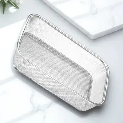 

Stainless Steel Drain Basket Kitchen Tool Multipurpose Fruit Vegetable Washing Basket Efficient Home Drainage