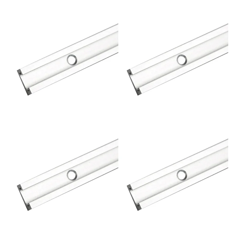 ABRW-4X Dispositivo di scorrimento per barra in alluminio con binari a T Dispositivo per maschera con scanalatura a T per asta calibro per sega da tavolo (500 mm)