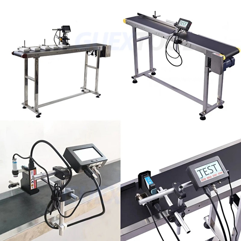 Imagem -03 - Transportador Automático Linha de Montagem Velocidade Ajustável Usado para o Transporte do Produto Pulverização Packag Data Coding 150cm Aço Inoxidável