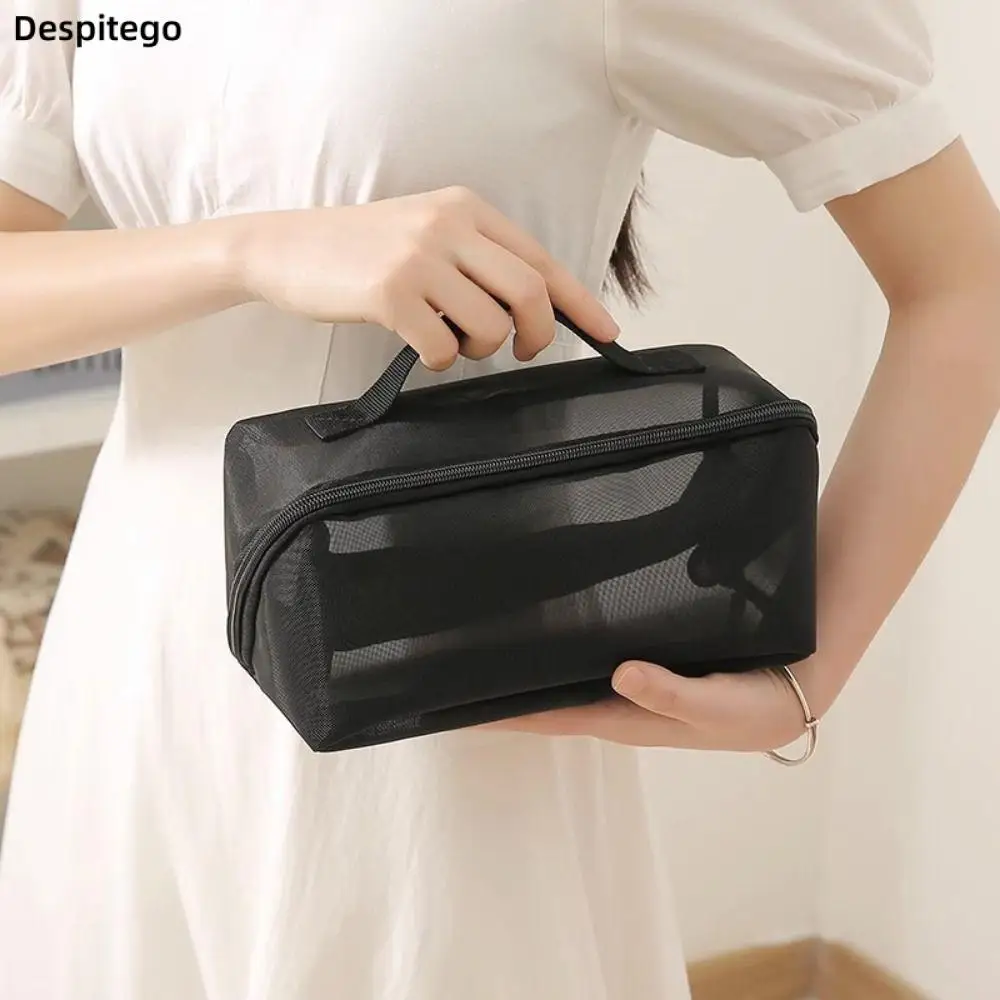 Make-Up Bag Female Large-Capacity Portable Ins New Travel Cosmetics Collection Bag