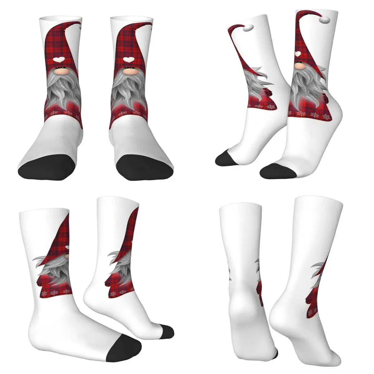 

Праздничные милые носки с гномами, чулки в стиле Харадзюку, всесезонные длинные носки, аксессуары для мужчин и женщин, подарок на день рождения