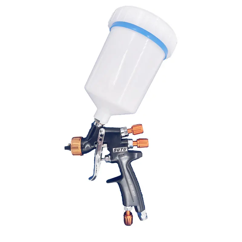 Spray Gun Cup 600CC Inner Tooth Pot Plastic Pot Spray Paint Can Normal/Thickened/Leak-Proof Paint Cup