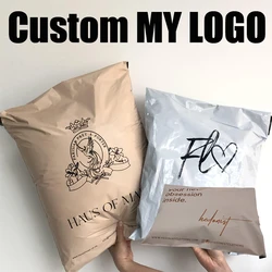 Hot Selling Custom Logo Waterproof Courier Poly Bag Self-sealing Shipping Mailing Bag For Clothing