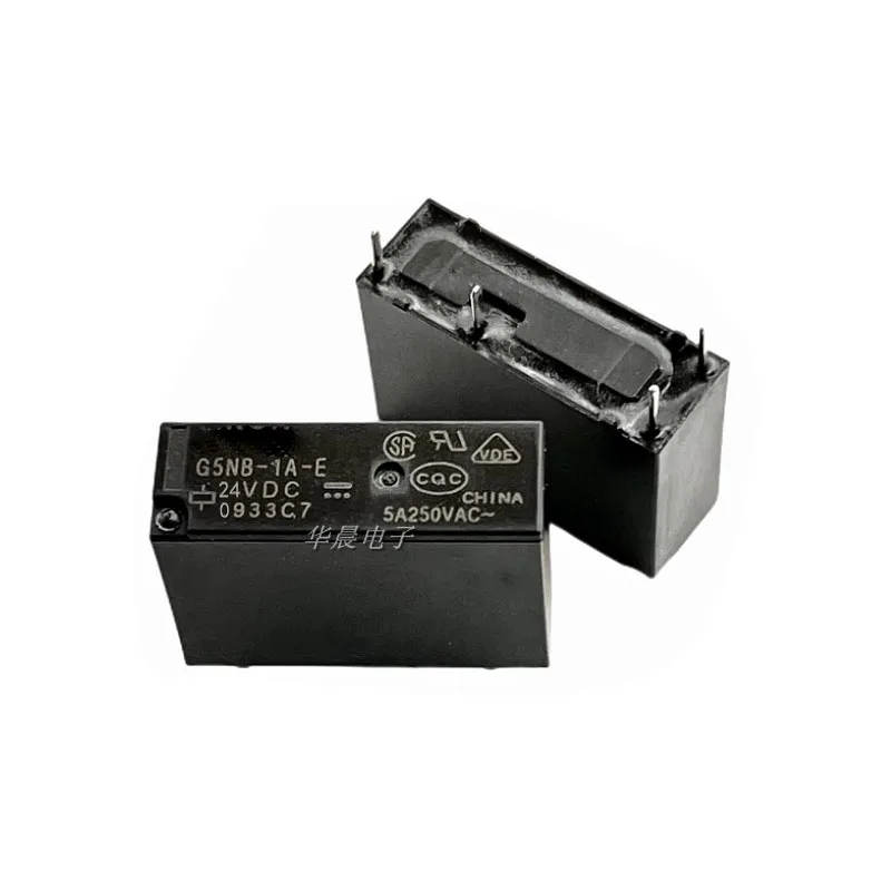 

HOT NEW G5NB-1A-E G5NB 1A E 24VDC G5NB-1A-E-24VDC 5A 4foot relay
