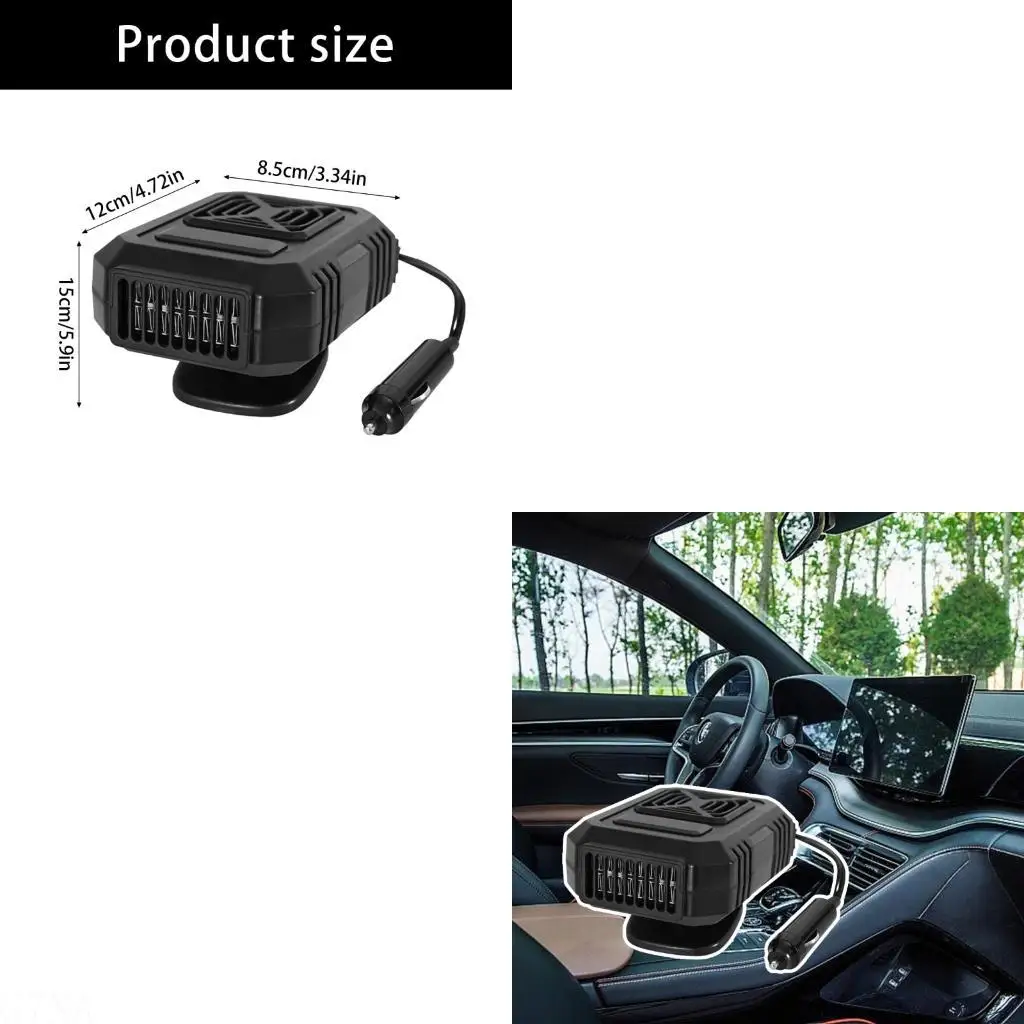 G7NA Car heater fast heating defrost defogging heater cooling and heating duals purpose suitable for outdoor parking commuting