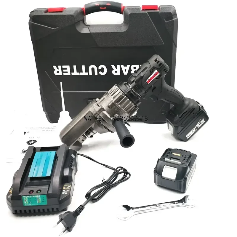Wmwmnu for RC-20B Li-ion Battery Rebar Cutter High Quality Power Source Steel Bar Cutting Tool Efficient Portable