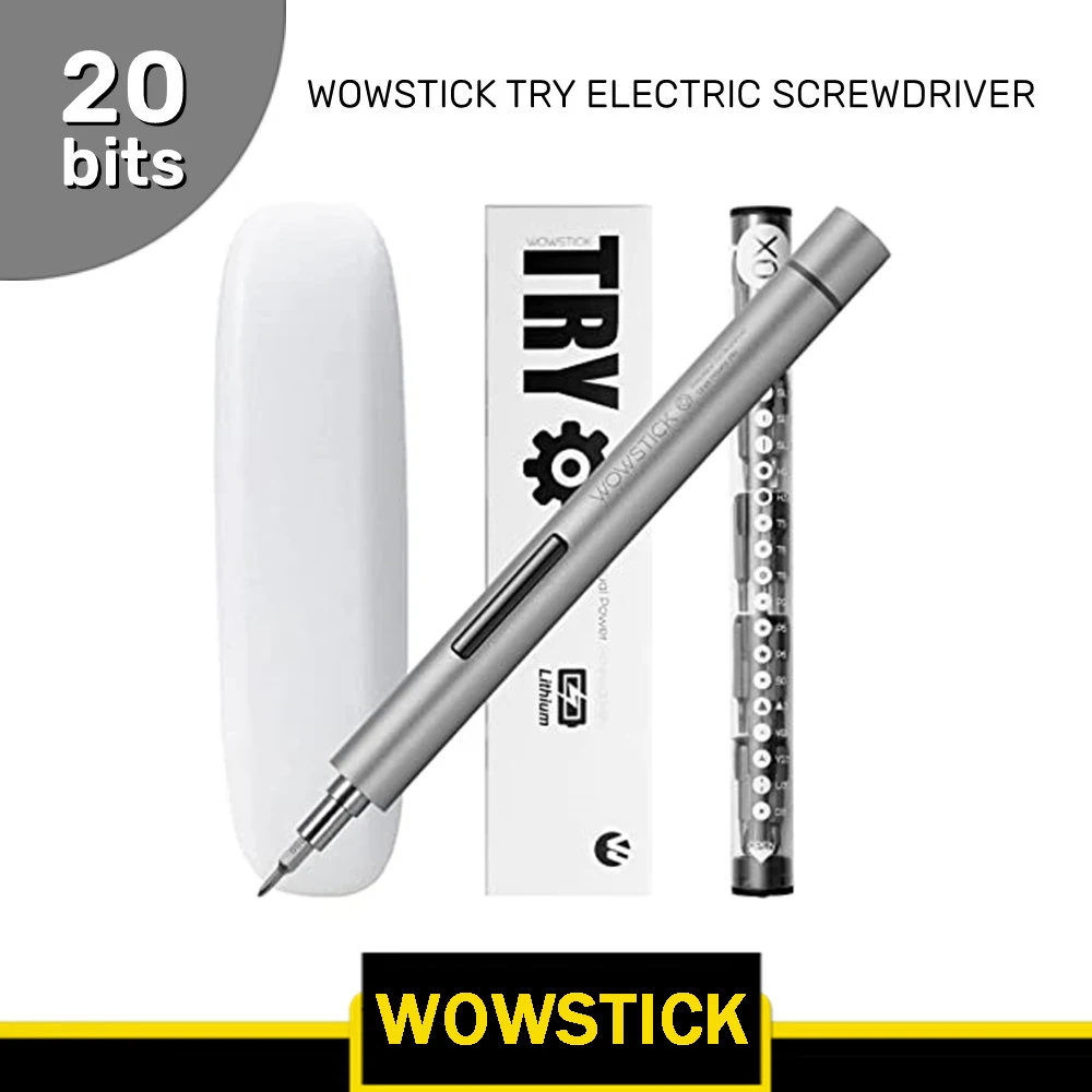 Wowstick Electric Screwdriver Try USB Chargeable/battery S2 Cordless Screw Driver Kit 3 LED Lamp For Household Power Tool Repair