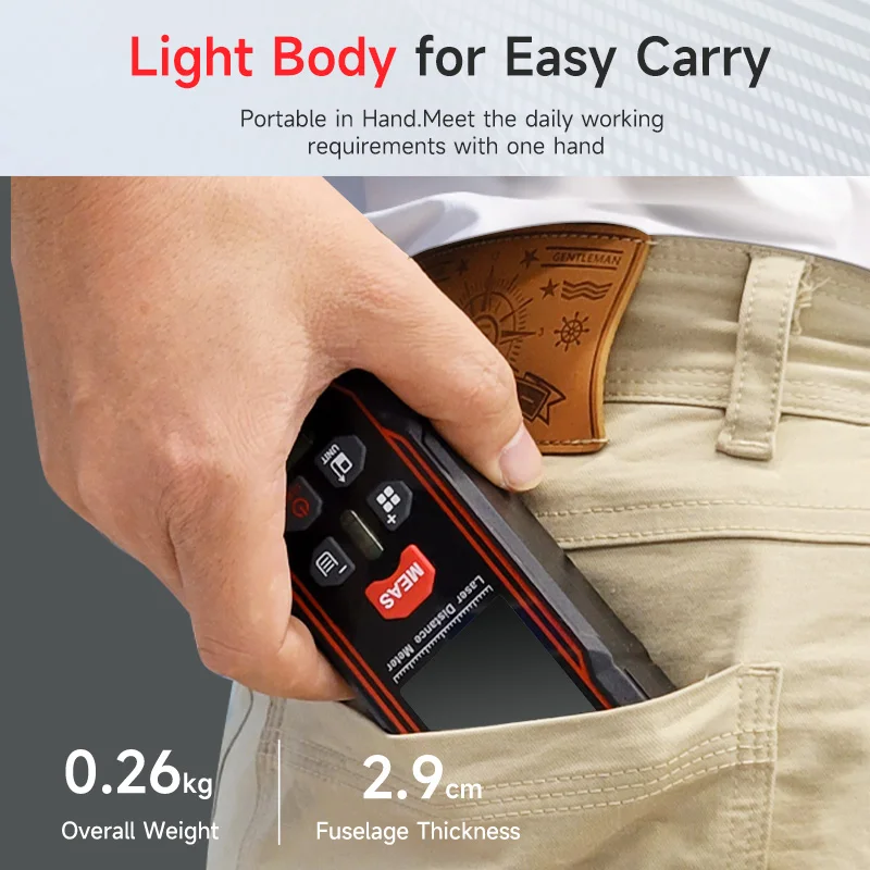 NOYAFA NF-270 مقياس مسافات الليزر Rangefinder 70 متر مكتشف المدى الرقمي مع فقاعات أفقية شريط المدى أداة حاكم رقمية #5