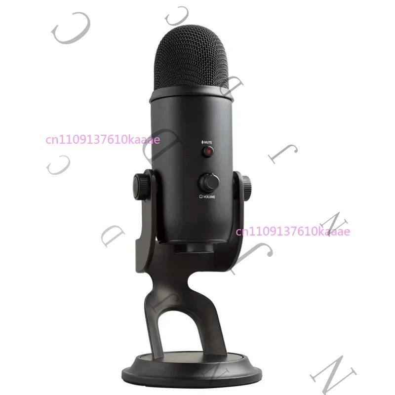 Blue Yeti Portable Noise Cancelling Condenser With 4 Pickup Patterns USP Microphone For Recording, Singing