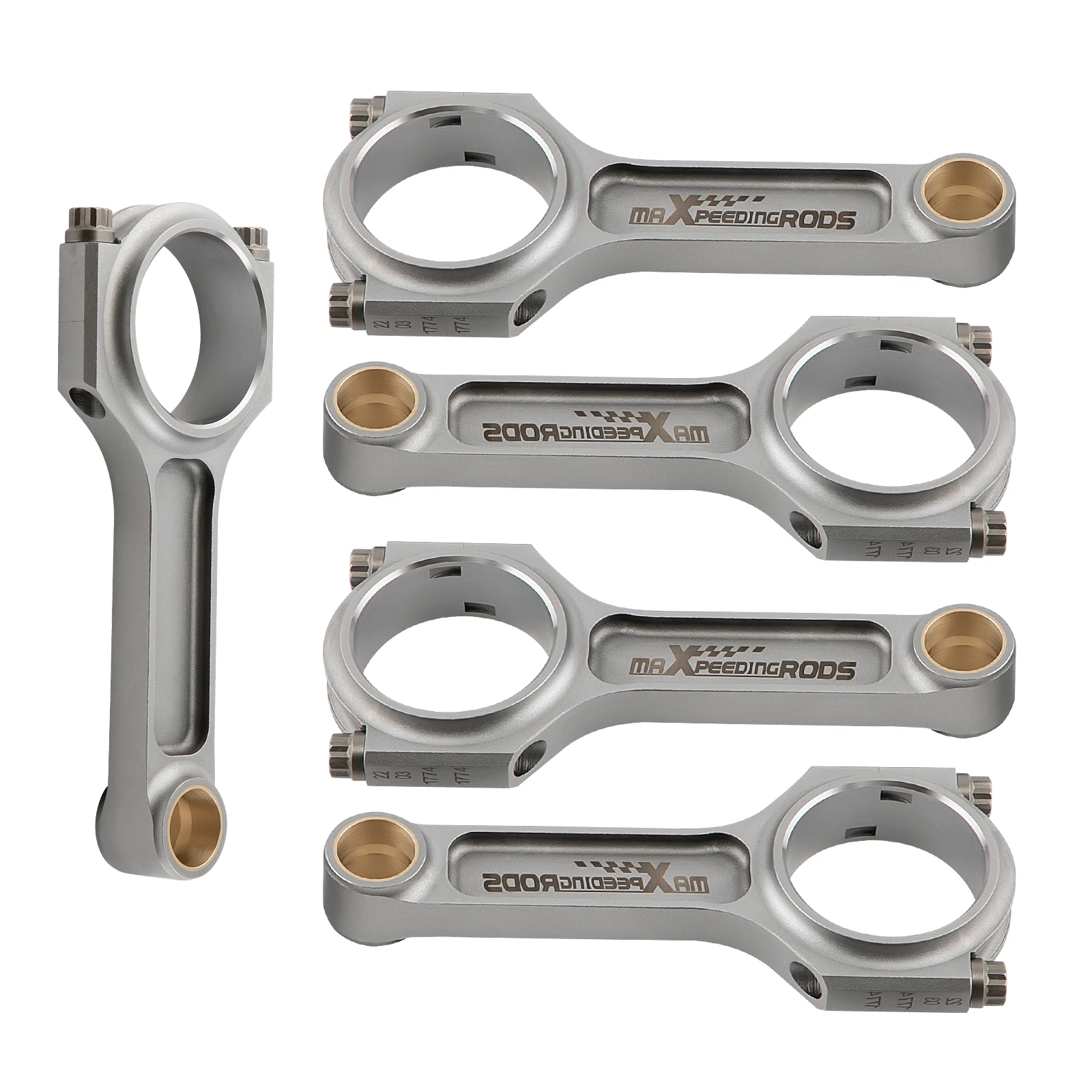 I-Beam 4340 Connecting Rods for B MW 3 Series E36 1990-2000 325i 328i 5.315