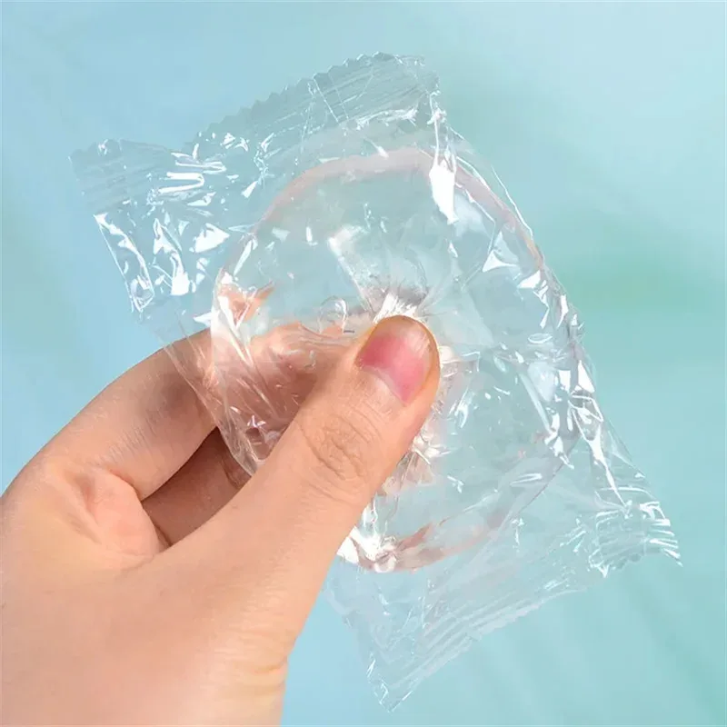 لعبة تململ مكعبات الثلج المتلألئة كرة حسية مع انتعاش بطيء اسفنجي لتخفيف التوتر لأداة تركيز القلق