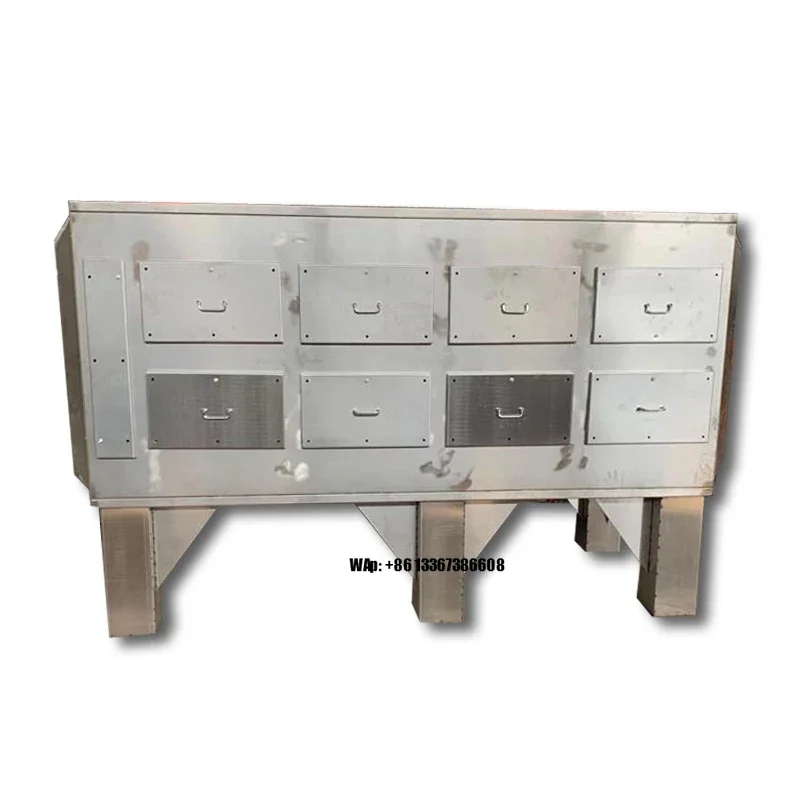 Organic Waste Gas Purifier Activated Carbon Box Adsorption Equipment with Pump Core Component for Efficient Gas Removal