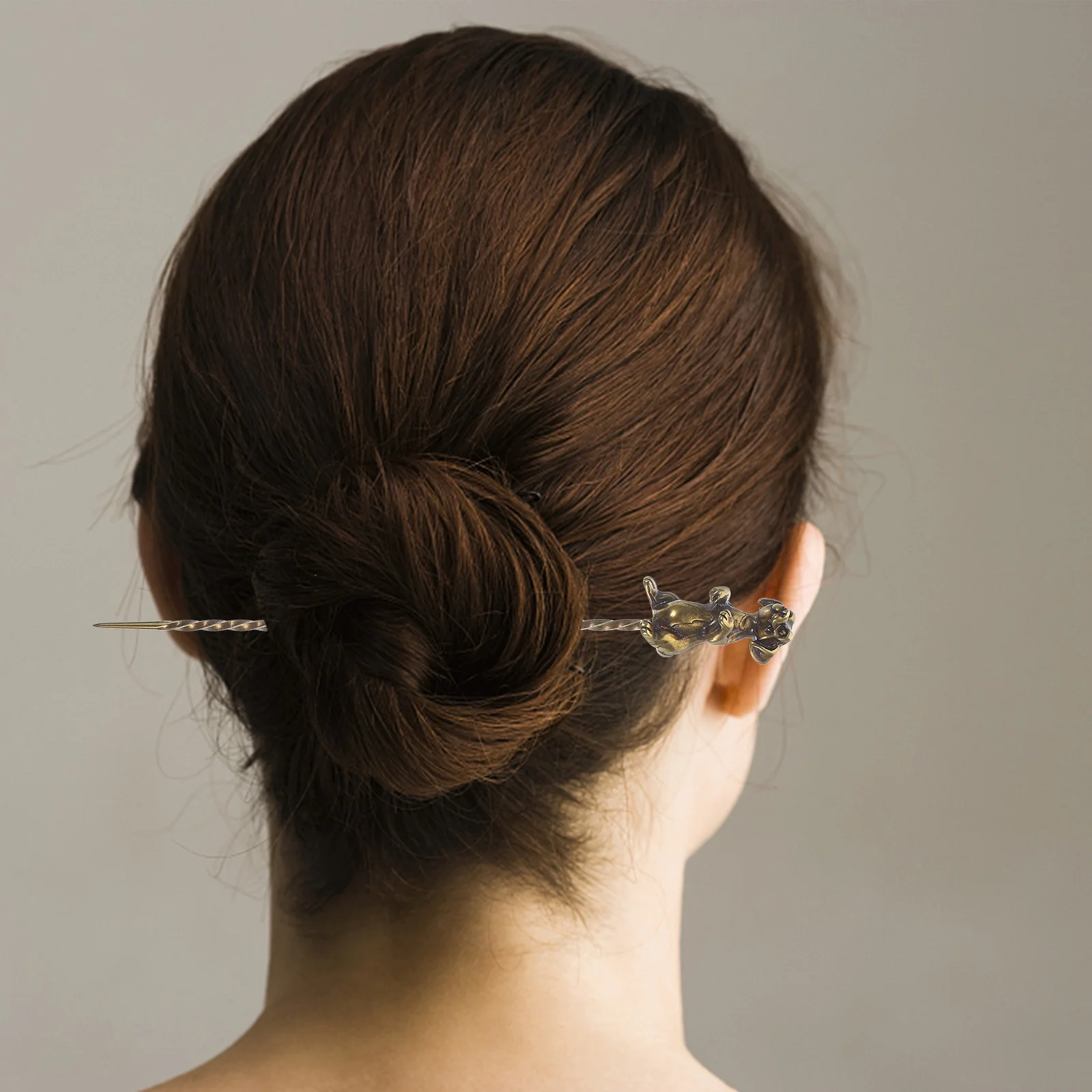 

Brass Tea Needle Vintage Style Multi Functional Teapot Unclogging Hairpin Tea Accessories Cultural Significance