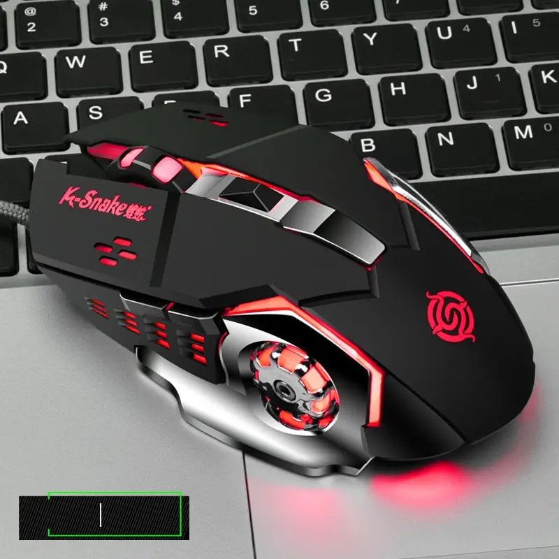 Q5 Mouse USB cablato Computer Jesus Survival Chicken Pressure Gun Custom Macro CF gioco competitivo