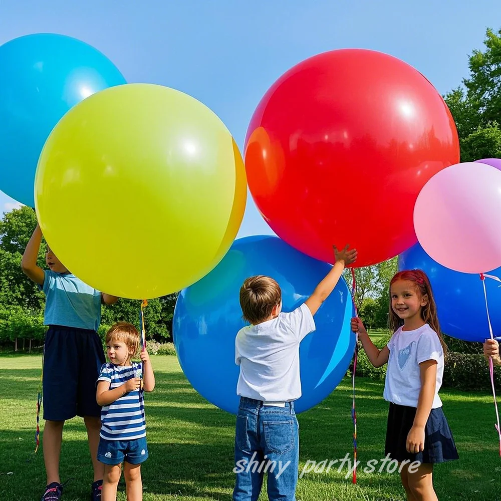 

36 Inch Oversized Latex Helium Balloons Children's Toy Balloon Wedding Birthday Party Decoration Preferred Parent-Child Toys