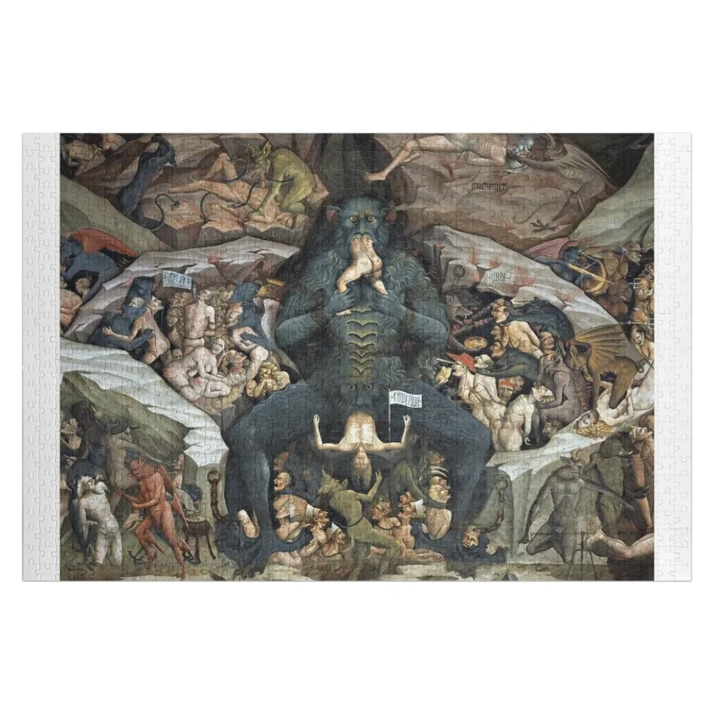 

HD Inferno (Hell), by Giovanni da Modena HIGH DEFINITION Jigsaw Puzzle Wood Adults Custom Wooden Name Custom With Photo Puzzle