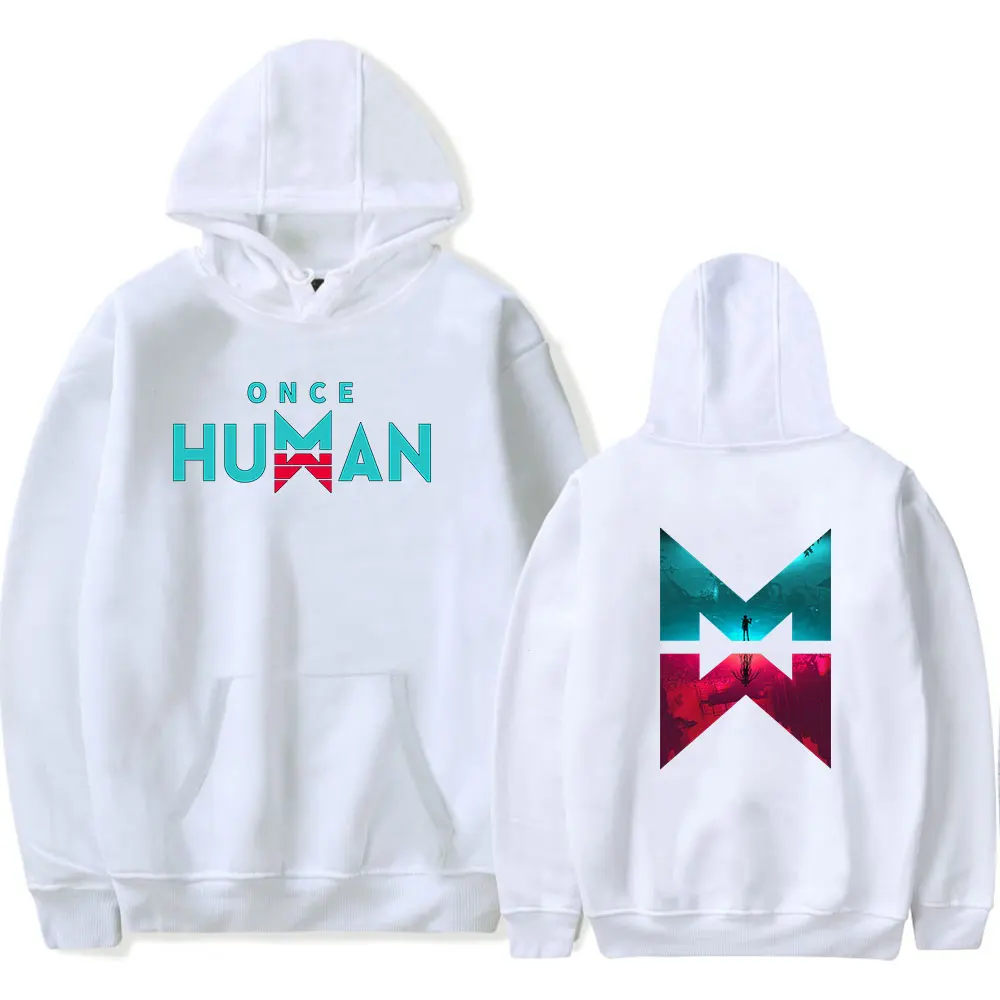 Hot Game Once Human Vintage 90s Hoodie Men and Women Harajuku Hip-hop Spring Sweatshirt Sports Pullover Outwear