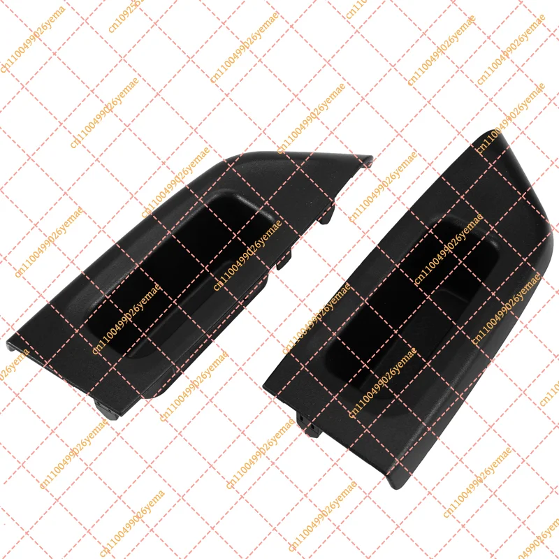 1 Pair Rear Door Armrest Upper Panel Trim, Auto Window Switch Bezel