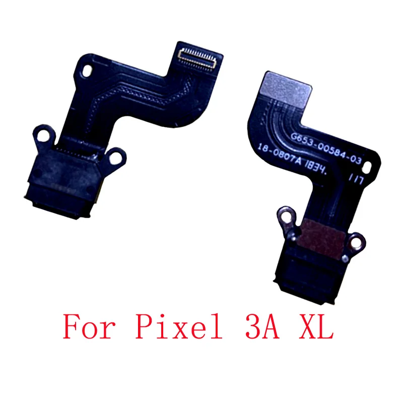 1Pcs Dock Port Jack Connector Plug Charger USB Charging Board Contact Flex Cable For Google 3XL Pixel 4 3 4A 5G 2 XL 2XL 4XL 3A