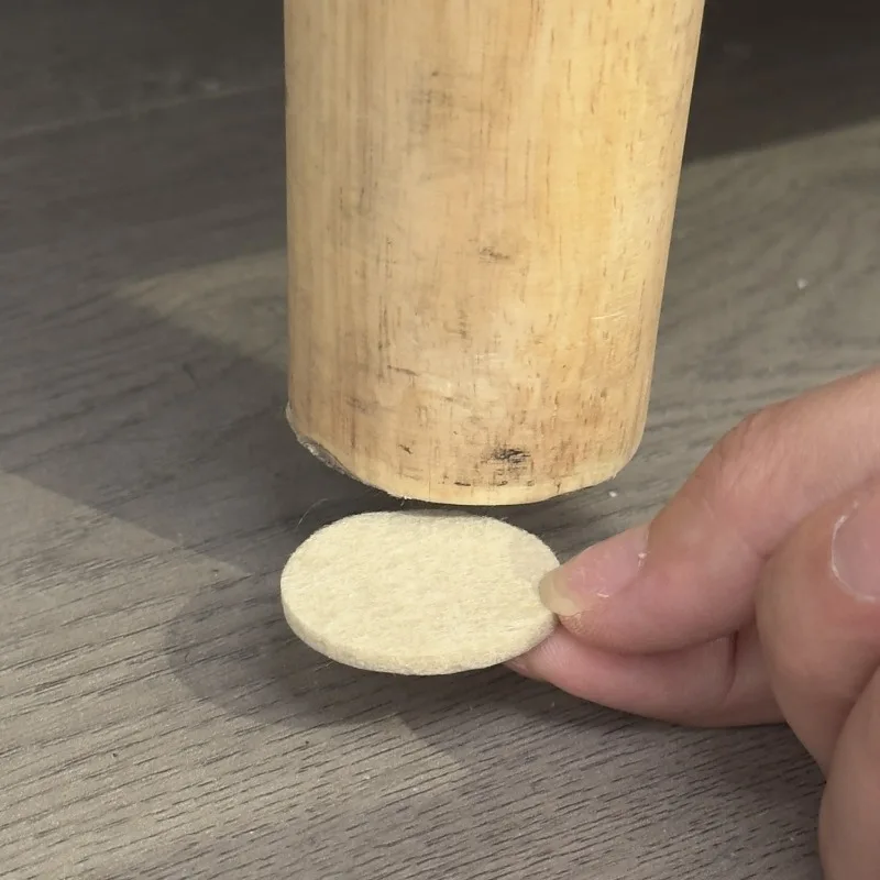 미끄럼 방지 펠트 보호 패드 자체 접착 테이블 의자 다리 패드 안티 스크래치 매트 바닥 보호대 데칼 사각형 원형 직사각형