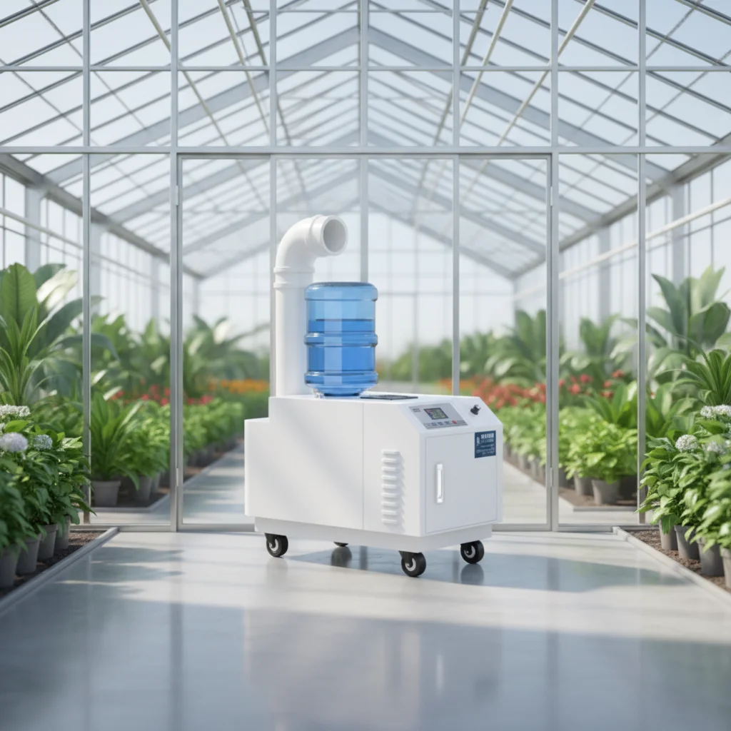 

Wetwells MCH-03 Electric New Ultrasonic Humidifier Uniform 99% Industrial Capacity 3kg/h 10%-90% Humidity For Greenhouse Farm