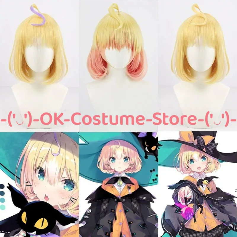 [Customized Size] NIJISANJI VTuber Millie Parfait Cosplay Costume Wig Ethyria Magical Girl Witch Outfit Halloween Party Uniform view 6