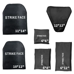 Bulletproof Soft Body Armor, Painel à prova de balas, UHMW-PE Inserções, Body Armof Placa Balística, NIJ IIIA 3A, 6x6, 6x8, 10x12, 11x14