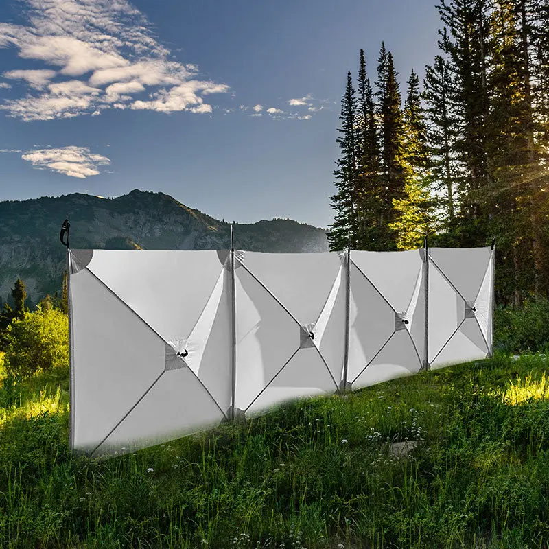 

480X120CM Picnic Windshield, Outdoor Camping Hiking Horizontal Windshield Beach Privacy Screen