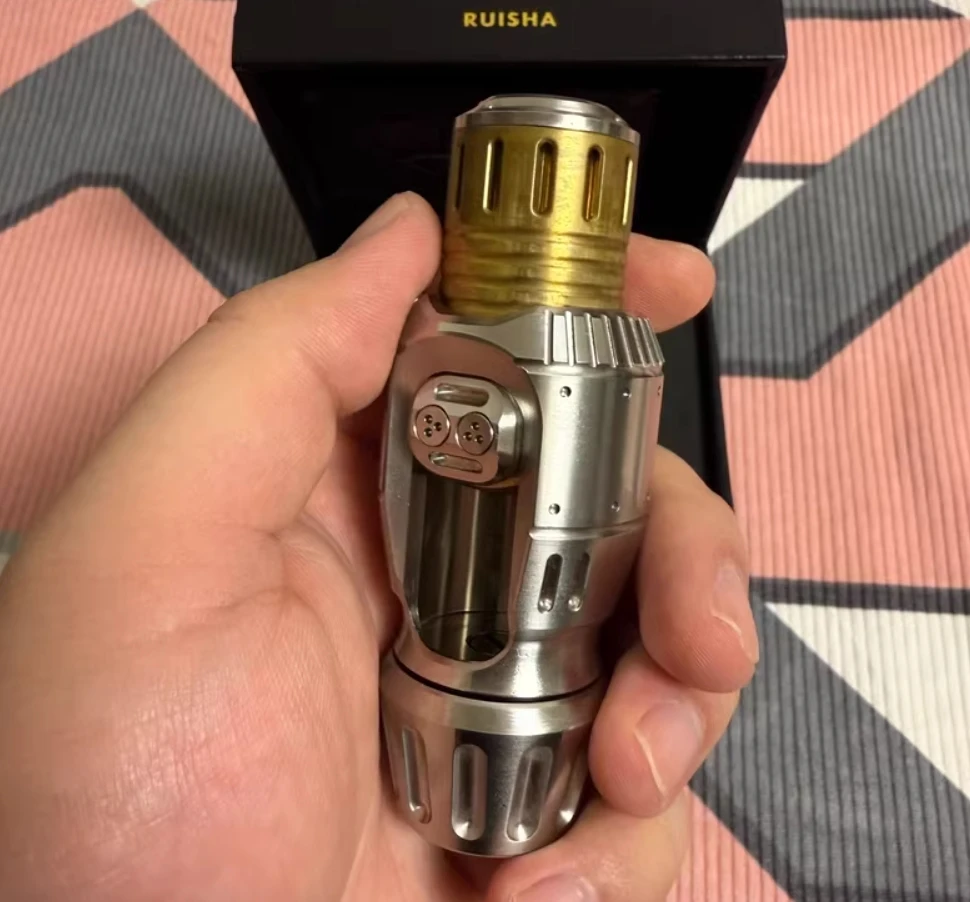 중고 EDC RuiSha Little Boy 1.0 푸시 계란 안절부절 슬라이더 감압 장난감