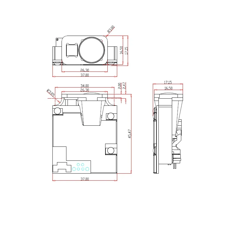 150m 20hz Laser Sensor Range Finder Entfernung Mess Modul TTL Ardunio