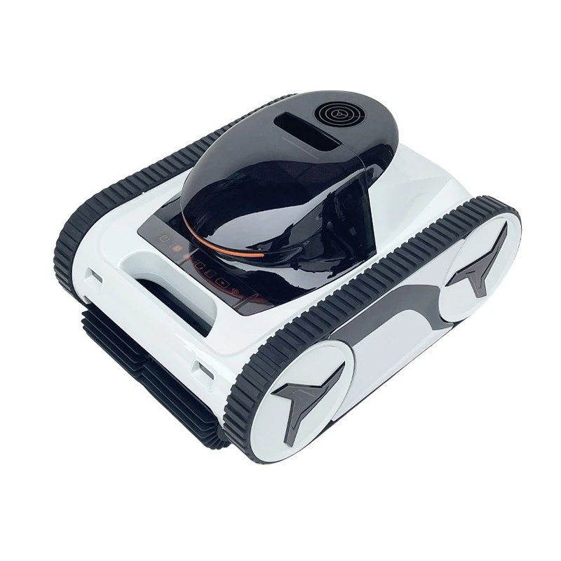 Máquina de succión de aguas residuales inalámbrica subacuática para piscina, robot de limpieza de fondo de piscina automático inteligente, control remoto de pared de escalada
