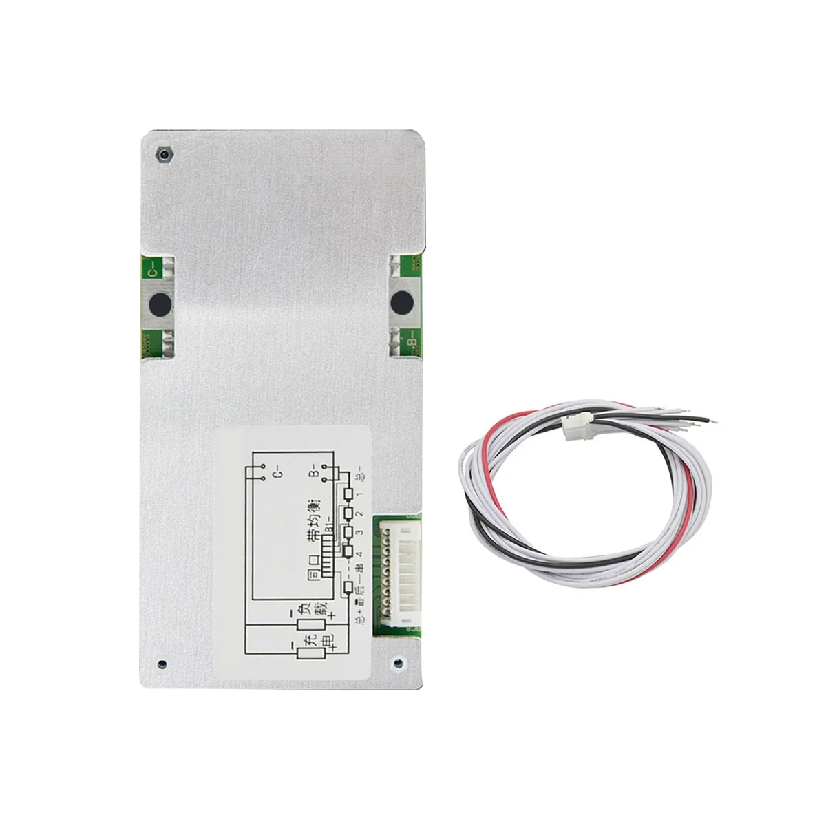 8S 24V 60A -Iron Lithium Battery Charger Protection Board with Power Battery Balance Enhance PCB BMS Protection Board
