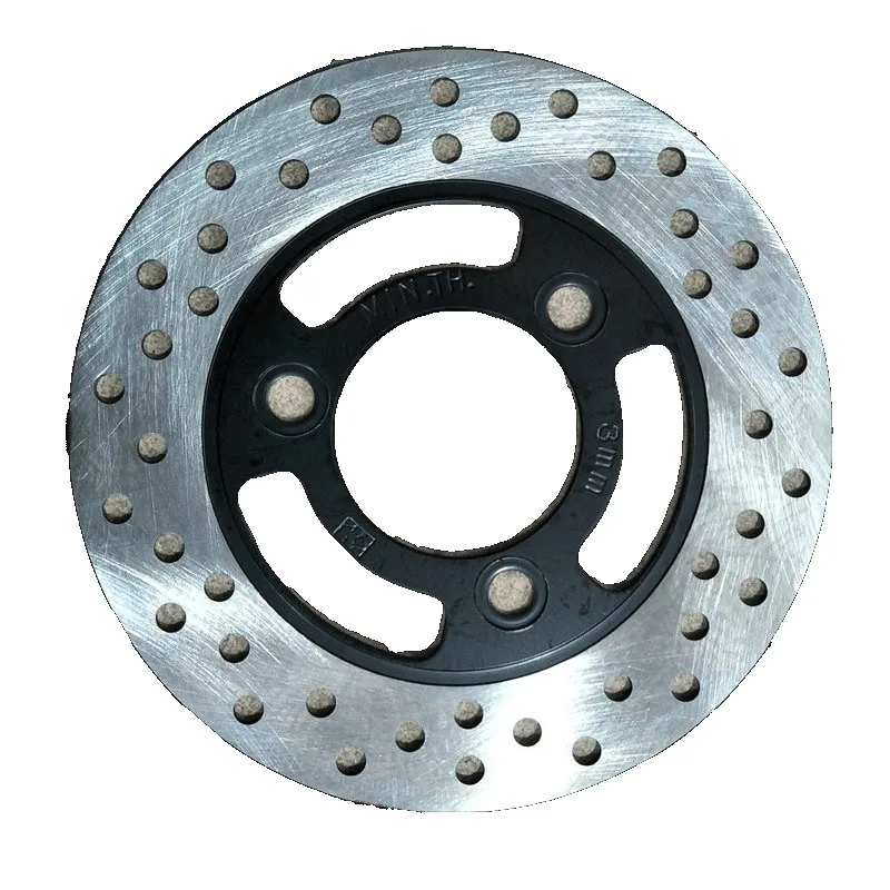 For Super SOCO CU Front and Rear Brake Discs TS Original Perforated Brake Discs Front and Rear Universal Round Perforated Discs