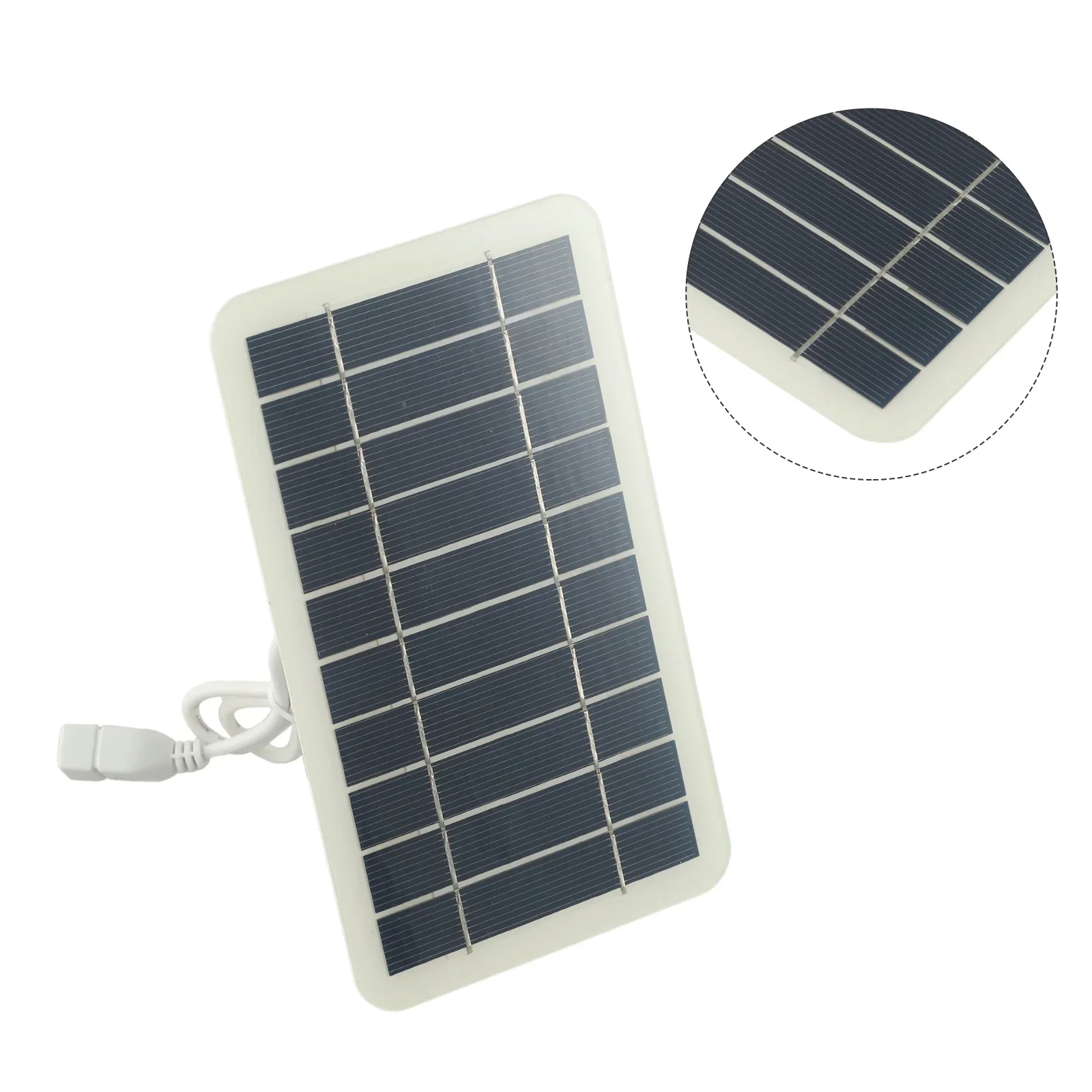 5V 5W Portable Solar Panel With USB Safe Charging Stabilizer Battery Charger With An Environmentally Friendly And Lasting Waterp