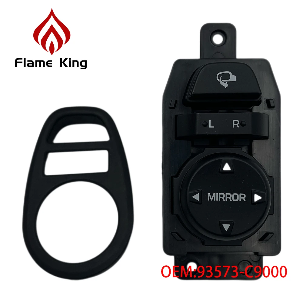 Flame king Electric folding rearview mirror switch For hyunda-i CRETA IX25 2015 93573-C9000 93573-C9100