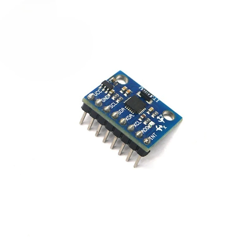 Zwarte Tantaalcondensator MPU-6050 Module Drie-assige Acceleratie Gyroscoop 6DOF Module GY-521 met Pin Arrangement