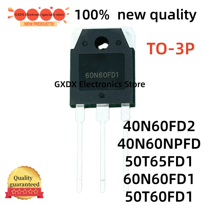 5-10-20Uds 100% calidad 50T65FD1 40N60FD2 40N60NPFD 60N60FD1 50T60FD1 SGT50T65FD1 SGT40N60FD2 SGT40N60NPFD SGT60N60FD1 TO-3P