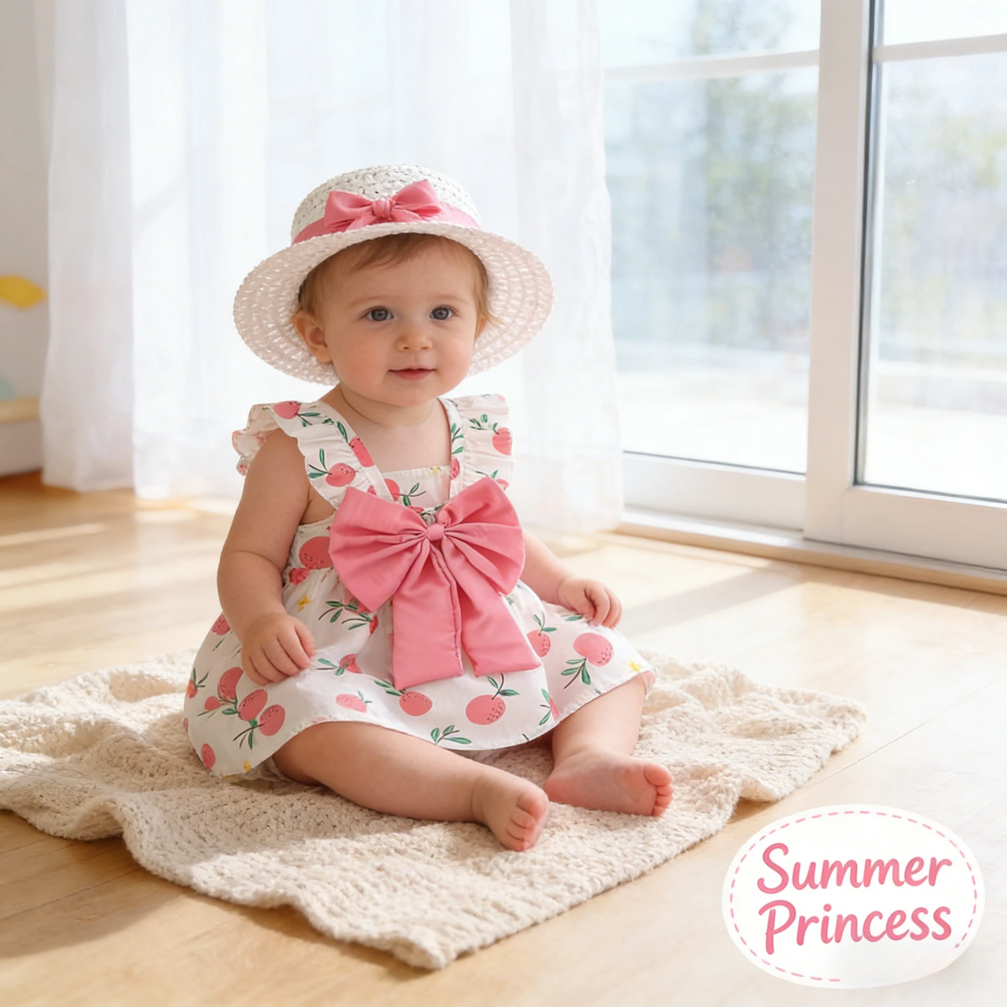 

Летнее хлопковое платье-слип для маленьких девочек, повседневный наряд для ежедневной носки и вечеринок