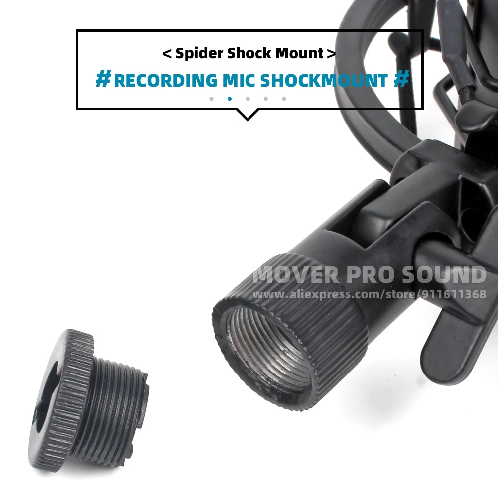 Spider Mic Shockproof Holder Compatible With MXL 990 CE90V 990s s