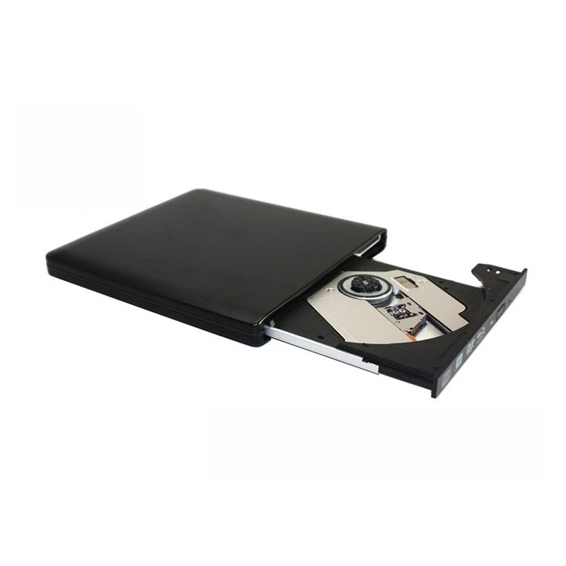 Hooqu BD RW Externes optisches Laufwerk, USB 3.0-CD-DVD-Brenner, individuelles Logo für PC, Desktop, Laptop, TV, Hochleistungs-optisches Laufwerk