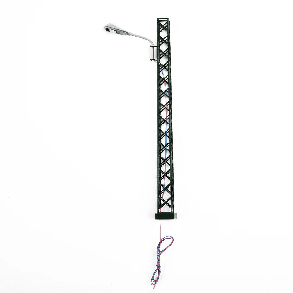 Brand New Model Railway Lights Lamp 5 Pieces For Building Layout! For Rail 3V DC Or AC 5Pieces Lattice Mast Light