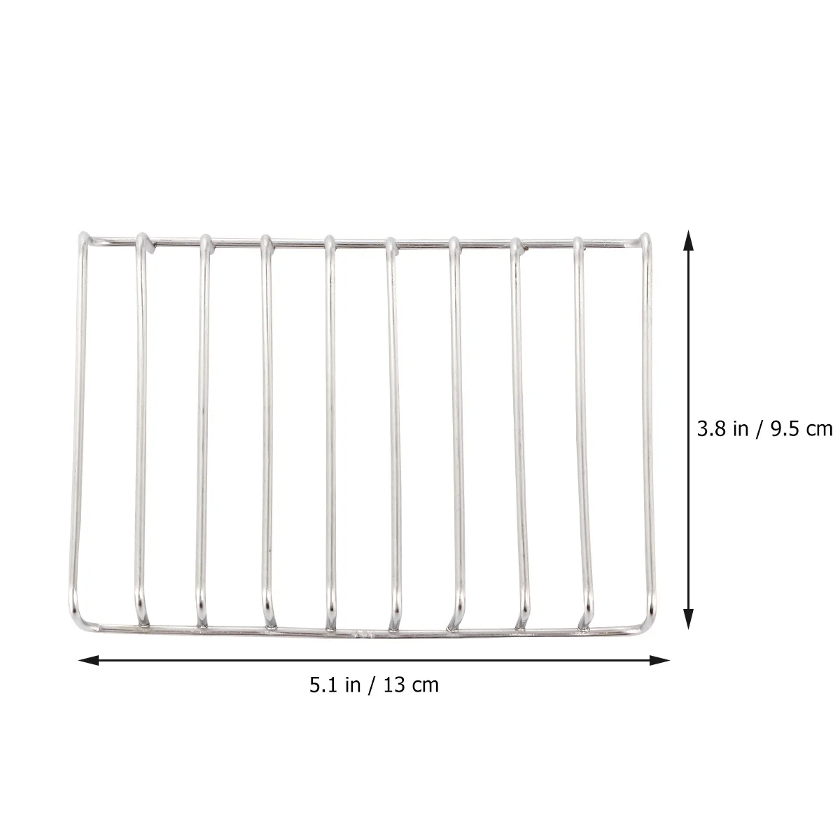 

1Pcs Stainless Steel Soap Box White Silver Bathroom Soap Dish Draining Tray with Raised Edges for Sink Organizer