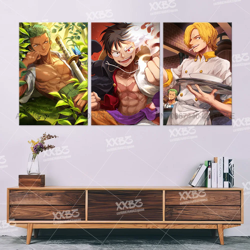 ONE PIECE-Affiches de décoration pour la maison, peinture d'anime, toile Nami, manage Nico C.No Frame Wall Art, Boa Hancock Wallpaper Mural