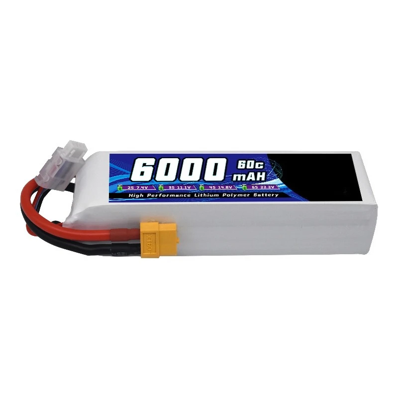 

6000 мАч 3S 11,1 В 60C аккумулятор большой емкости для дистанционного управления дрона FPV модель RC игрушка литиевая батарея