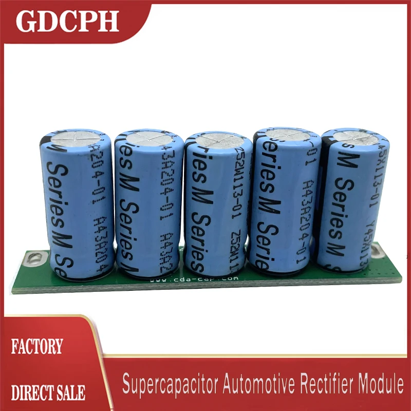 

New Powerstor 12.5V1.8F Supercapacitor Module 2.5V9F Automotive Electronic Super Capacitor 16V Backup Power Supply Save Fuel