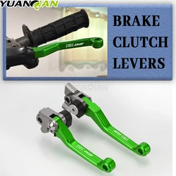 Folding handbrake Pivot dirt Bike Brake Clutch Lever Handle For Kawasaki KX250F KXF 250 2005 2006 2007 2008 2009 2010 2011 2012