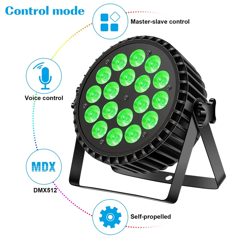 LED Effect light 18x12W LED PAR light LED wash light Disco Party Club Bar DMX512 LED wash effect par light Stage event show