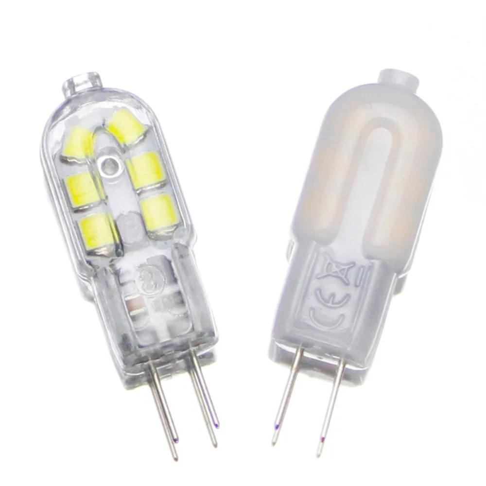 10x Halogen 2W AC/DC 12V Cold/Warm White Replacement Lamps G4 LED Bulb Halogen Bulbs Light Bulb