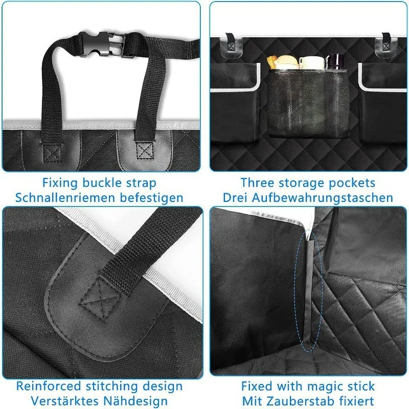 Waterproof Stain Resistant Car Trunk Pet Mat Large Medium Dogs Vehicle Pet Bed Anti-dirty Rear Cargo Pet Cushion for Auto Travel view 3